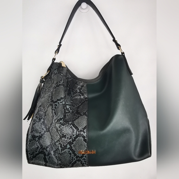 Roberto Cavalli Purse, green, like new - Picture 15 of 17